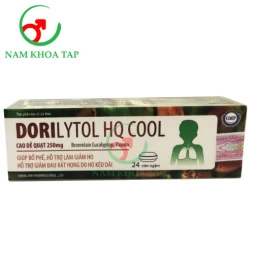 Dorilytol HQ Cool Viheco - Hỗ trợ bổ phế, giảm ho, giảm đau họng