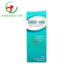 Golistin Soda 45ml CPC1HN - Hỗ trợ giảm các triệu chứng táo bón