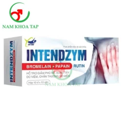 Intendzym Tradiphar - Hỗ trợ giảm phù nề, sưng tấy do chấn thương