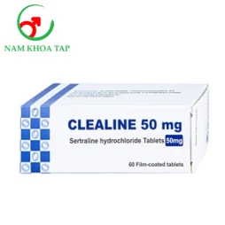 Clealine 50mg - Giúp điều trị rối loạn trầm cảm, xuất tinh sớm