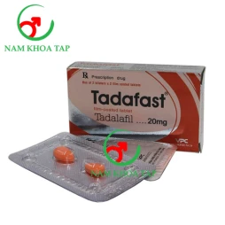 Tadafast - Thuốc điều trị rối loạn cương dương hiệu quả