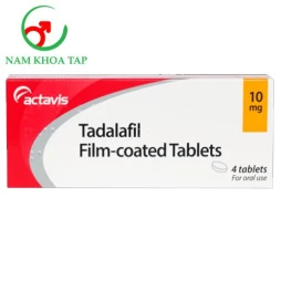 Tadalafil Actavis 20mg - Thuốc điều trị rối loạn cương dương