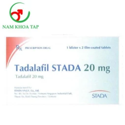 Tadalafil Stada 5mg - Thuốc trị rối loạn cương dương, xuất tinh sớm