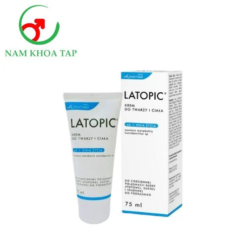 Latopic Face And Body Cream 75ml Biomed - Sản phẩm chăm sóc toàn diện, bảo vệ và nuôi dưỡng da