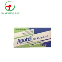 Apotel 1g/6.7ml Uni-Pharma - Thuốc hạ sốt, giảm đau, chống viêm không steroid