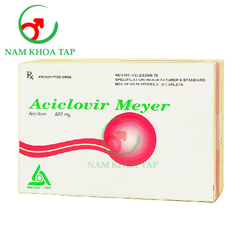 Acyclovir Meyer 800mg - Thuốc điều trị viêm nhiễm sinh dục