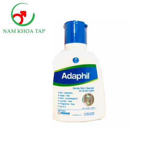 Adaphil 125ml Gamma Chemicals - Công dụng hiệu quả trong chăm sóc và làm sạch da