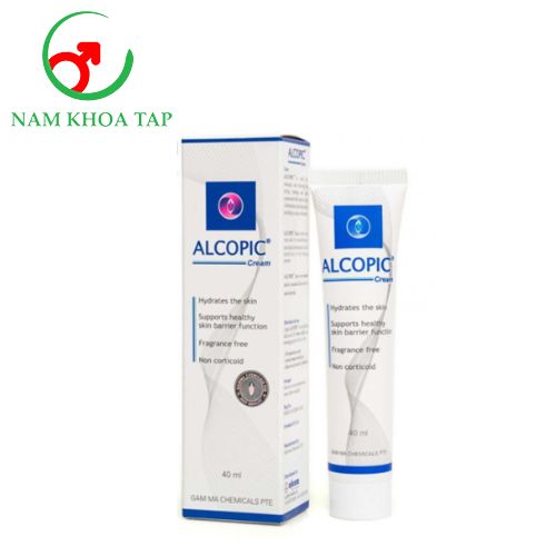 Alcopic Cream 40ml Gamma Chemicals - Hỗ trợ điều trị viêm da, chàm da, eczema