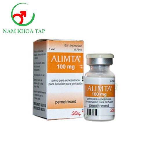 Alimta 100mg Lilly - Hỗ trợ điều trị bệnh ung thư phổi