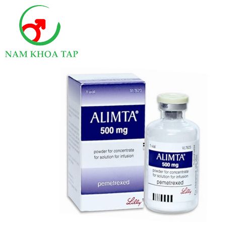 Alimta 500mg Lilly - Hỗ trợ điều trị ung thư phổi hiệu quả