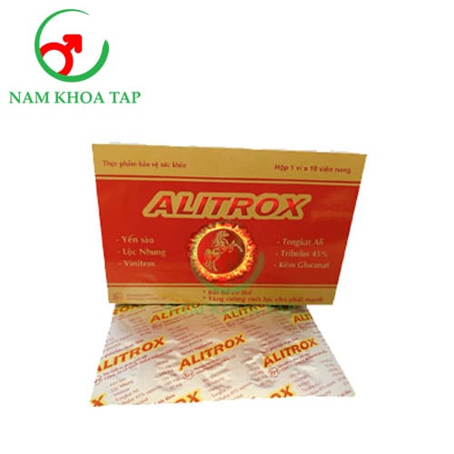 Alitrox Khapharco (10 viên) - Cải thiện sinh lý nam giới