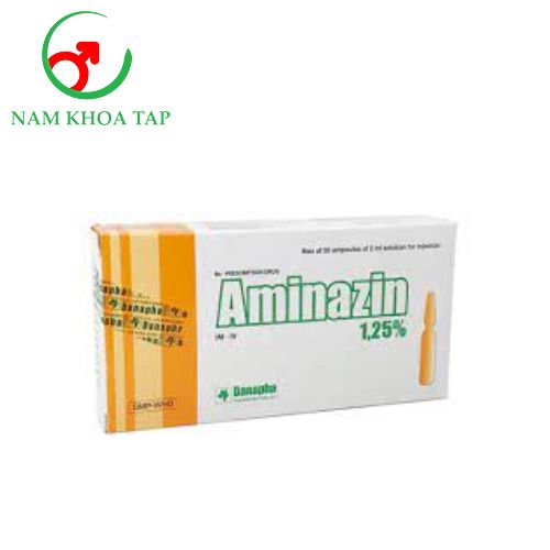 Aminazin 1,25% Danapha - Hỗ trợ điều trị tất cả các thể tâm thần phân liệt