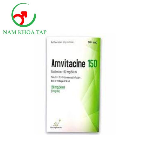 Amvitacine 150 Amvipharm - Điều trị các trường hợp nhiễm trùng như nhiễm khuẩn xương khớp, nhiễm khuẩn ổ bụng