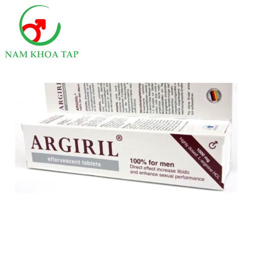 Argiril 100% For Men Sanotact - Hỗ trợ tăng cường hoạt động sinh lý, cải thiện khả năng cương cứng cho nam giới