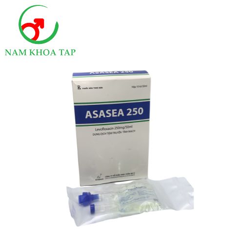 Asasea 250mg/50ml Amvipharm - Điều trị các nhiễm khuẩn do vi khuẩn nhạy cảm