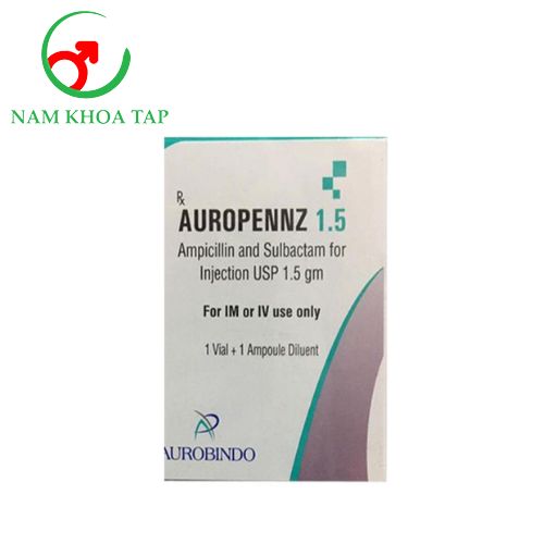 Auropennz 1.5 Aurobindo - Được chỉ định để điều trị nhiễm khuẩn