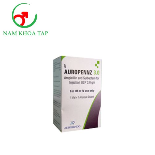 Auropennz 3.0 Aurobindo - Điều trị các bệnh nhiễm khuẩn đường hô hấp, nhiễm khuẩn đường tiết niệu