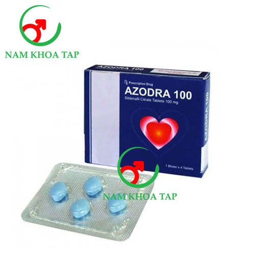 AZODRA 100 - Thuốc điều trị rối loạn cương dương hiệu quả