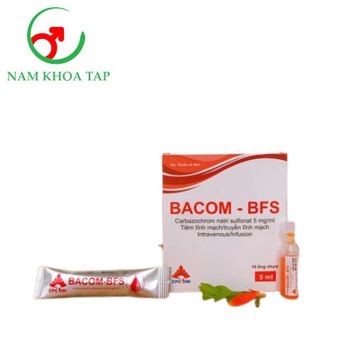 Bacom-BFS 5ml CPC1HN - Thuốc cầm máu để chuẩn bị phẫu thuật ngoại khoa