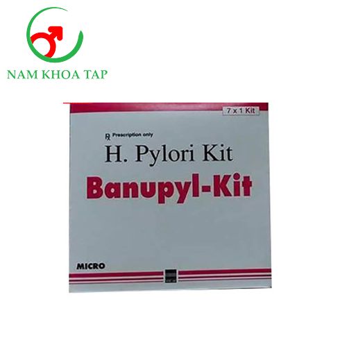 Banupyl-Kit Micro Labs - Điều trị viêm loét dạ dày – tá tràng