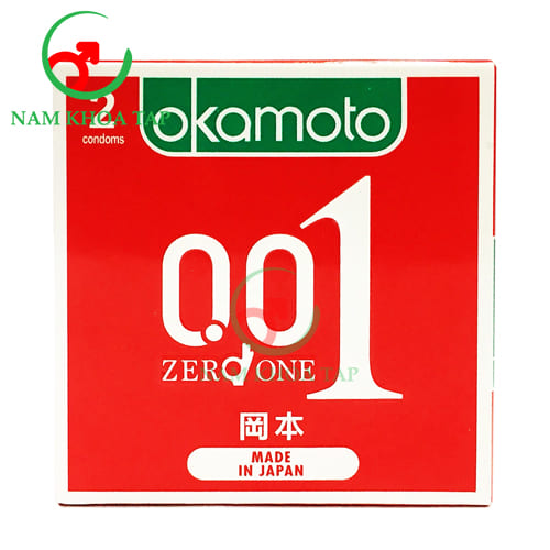 Bao cao su Okamoto 0.01 PU - Tránh thai hiệu quả