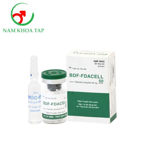 BDF-FDACell 50 Bidipharm - Liệu pháp thứ 2 để điều trị bạch cầu dòng lympho