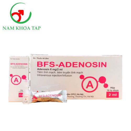 BFS-Adenosin CPC1 - Tác dụng trên nhịp nhanh kịch phát trên thất
