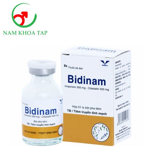 Bidinam Bidiphar - Thuốc kháng sinh điều trị các trường hợp nhiễm khuẩn