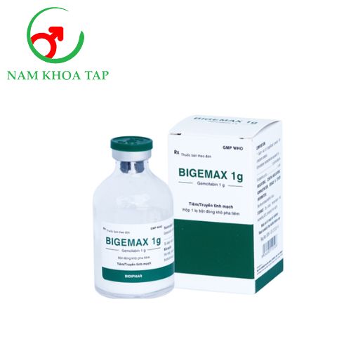 Bigemax 1g Bidiphar - Thuốc dùng trong điều trị ung thư