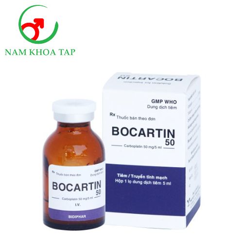 Bocartin 50 Bidiphar - Chỉ định cho bệnh nhân mắc ung thư phổi