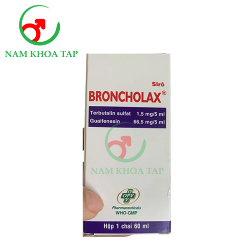 Broncholax OPV - Thuốc điều trị viêm đường hô hấp hiệu quả