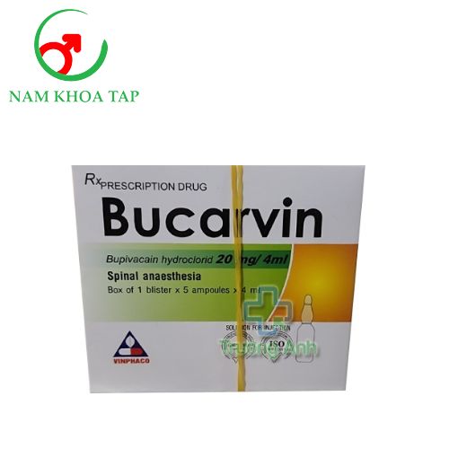 Bucarvin CTCPDP Vĩnh Phúc - Thuốc gây tê và giảm đau hiệu quả