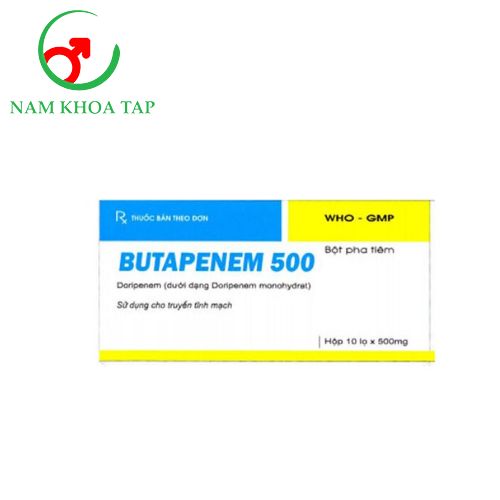 Butapenem 500 Dopharma - Điều trị nhiễm khuẩn gây ra bởi các loại vi khuẩn nhạy cảm