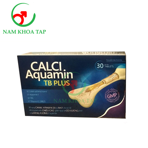 Calci Aquamin TB Plus Foxs – USA - Hỗ trợ xương chắc khỏe