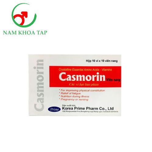 Casmorin Korea Prime Pharm - Bổ sung các loại vitamin và acid amin