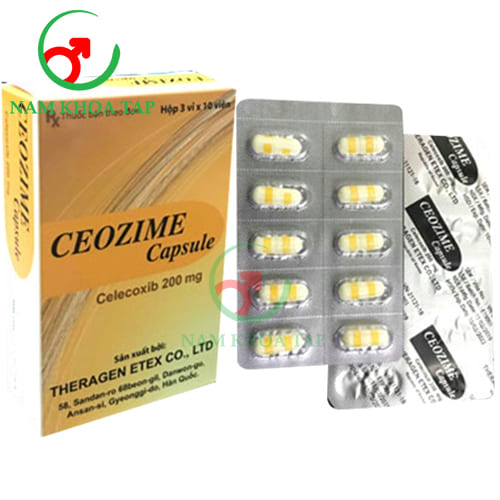 Ceozime Capsule 200mg Theragen Etex - Điều trị thoái hóa khớp