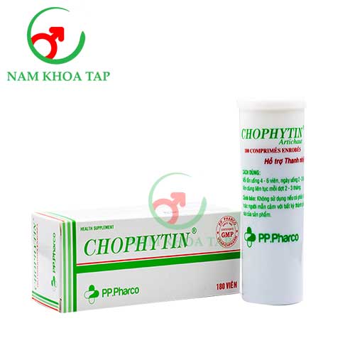 Chophytin PP.Pharco - Giúp tăng cường bảo vệ gan hiệu quả