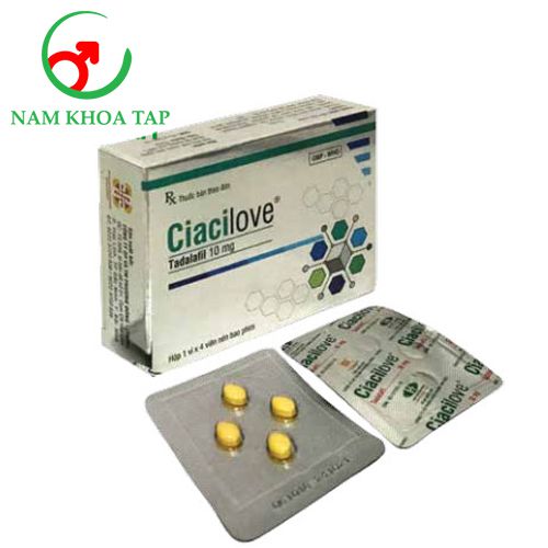 Ciacilove - Thuốc điều trị bệnh rối loạn cương dương ở nam giới