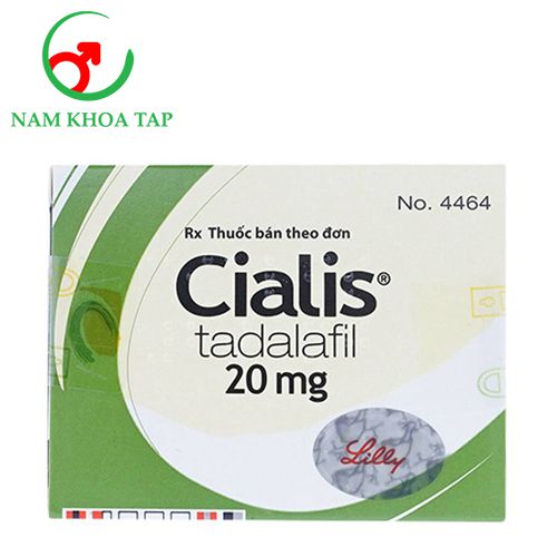 Cialis 20mg - Thuốc điều trị rối loạn cương dương của Brazil