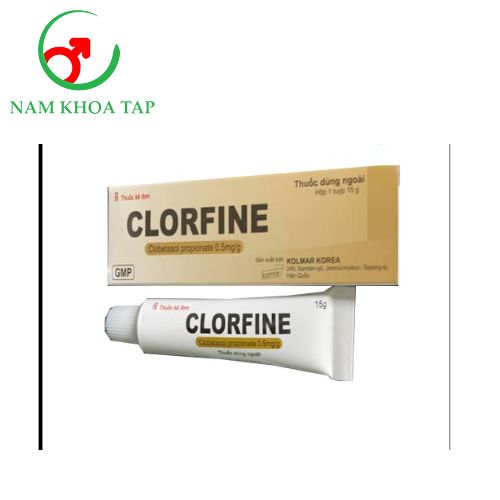 Clorfine 15g Kolmar Korea - Điều trị các rối loạn, tổn thương và các viêm nhiễm trên da