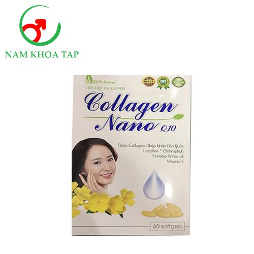 Collagen Nano Q10 Queen Diamond - Viên uống chống lão hóa