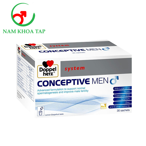 Conceptive Men - Giúp cải thiện chất lượng tinh trùng hiệu quả