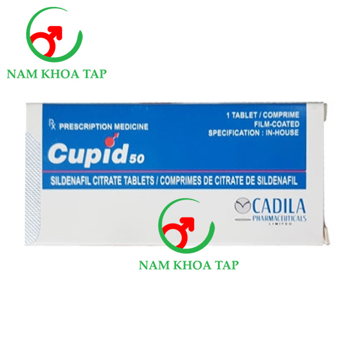 Cupid 50 - Thuốc điều trị rối loạn cương dương hiệu quả