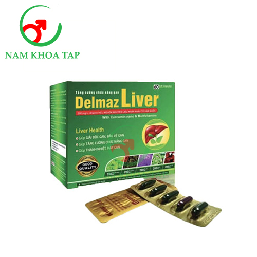 Delmaz Liver Dolexphar - Giúp tăng cường chức năng gan hiệu quả