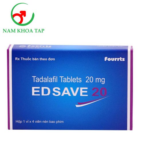 EDSAVE 20 - Thuốc trị rối loạn cương dương ở nam giới của Ấn Độ