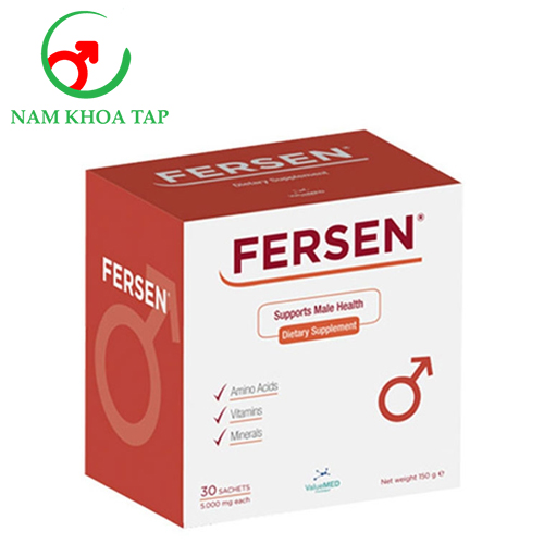 Fersen - Giúp cải thiện chất lượng tinh trùng hiệu quả
