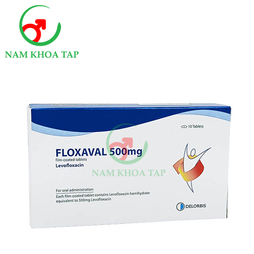 Floxaval 500mg Delorbis - Thuốc trị nhiễm khuẩn sinh dục hiệu quả