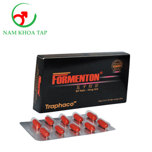 Formenton Traphaco - Đại bổ thận, sinh tinh, cố tinh, chống suy giảm chức năng tình dục
