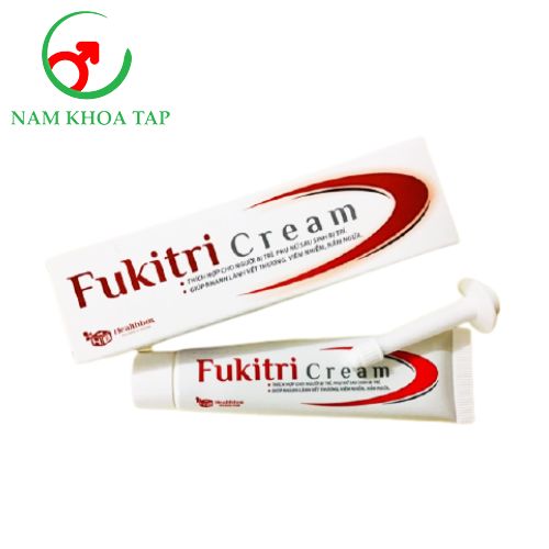 Fukitri Cream 20g Dược phẩm Thăng Long - Giúp làm mát da, dịu da, giảm đau do trĩ