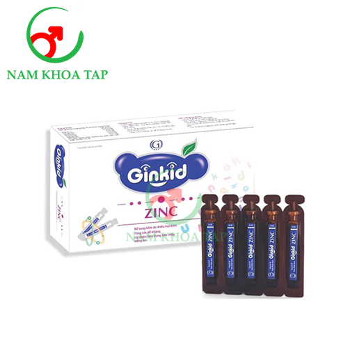 Ginkid Zinc Abipha - Giúp hỗ trợ bổ sung kẽm cho cơ thể